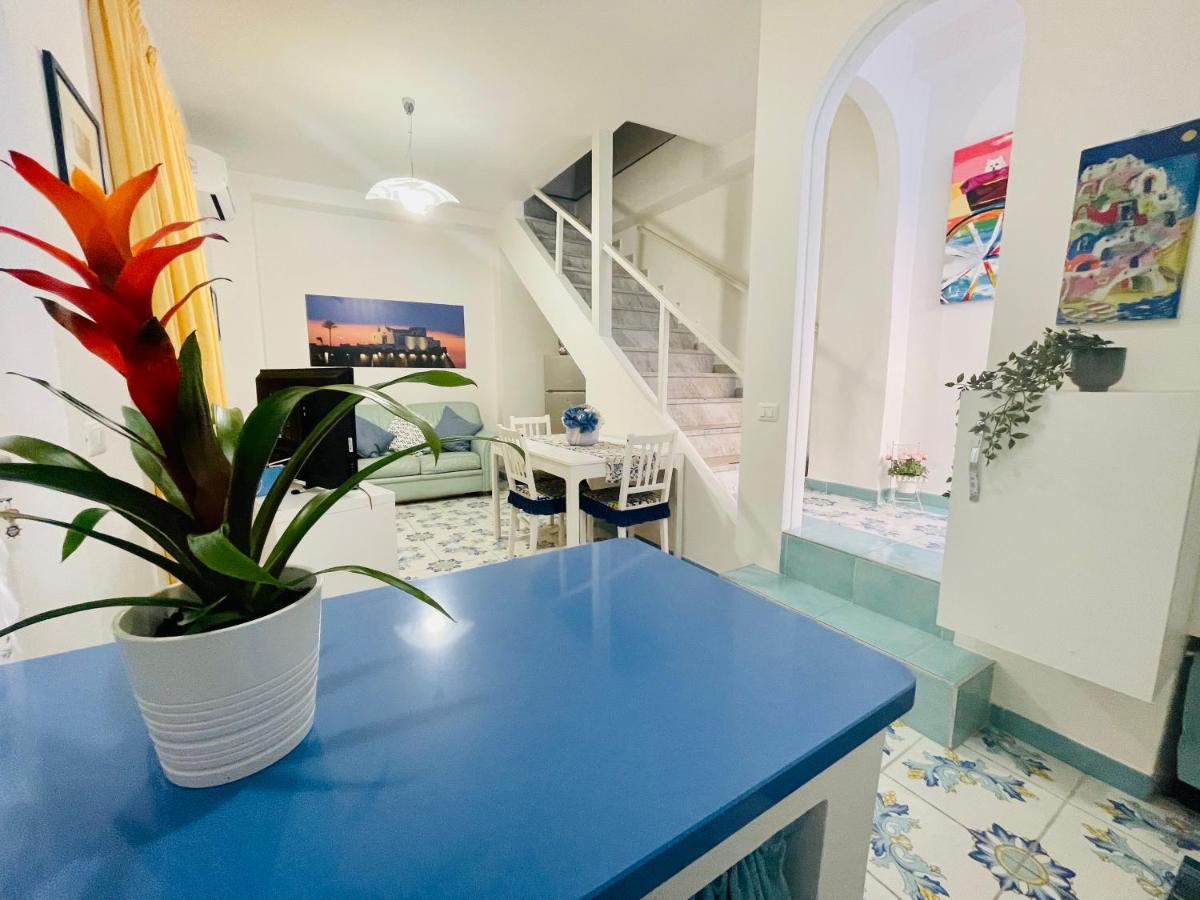 Blue Apartment Forio  Luaran gambar